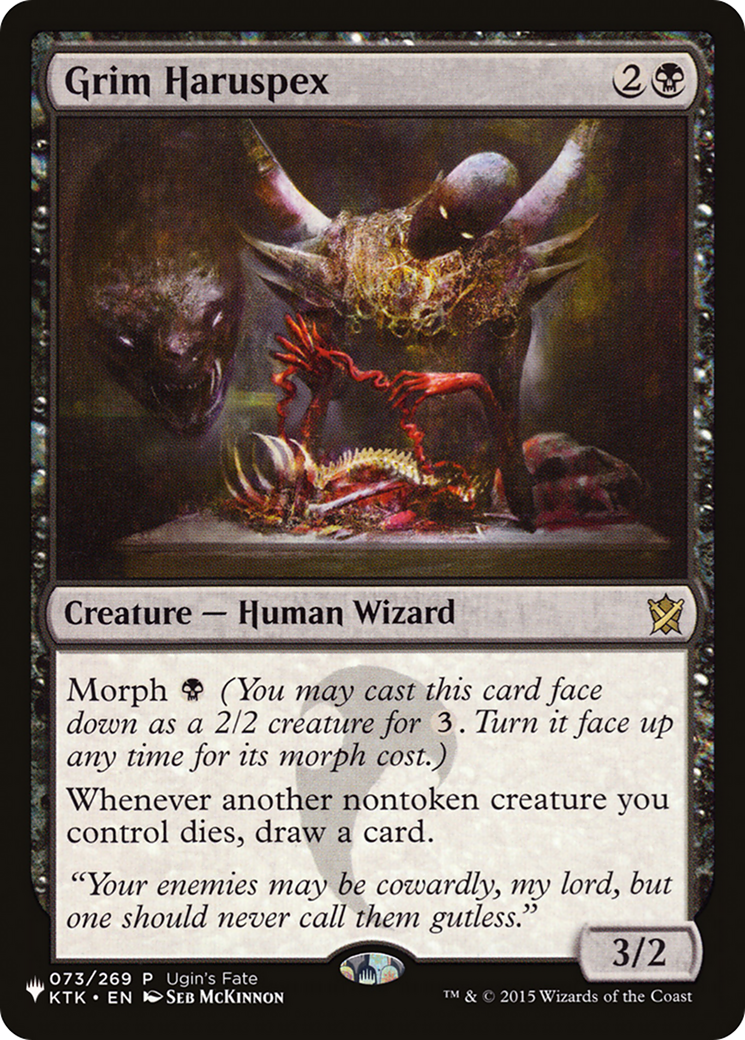Grim Haruspex (LIST-073/269) - The List