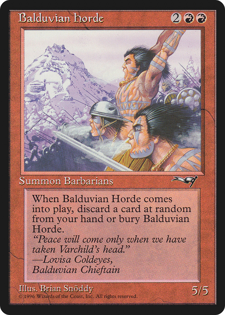 Balduvian Horde (ALL-) - Alliances