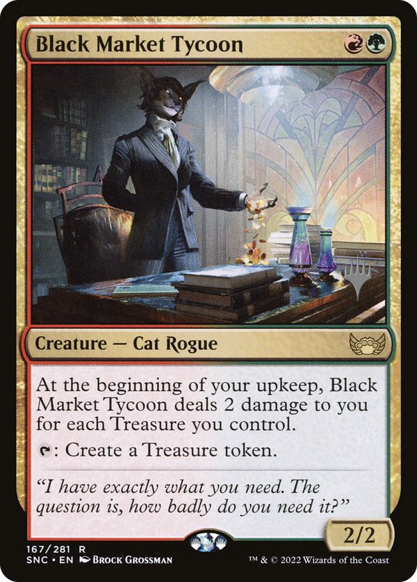 Black Market Tycoon (PPSNC-167) - Streets of New Capenna Promos