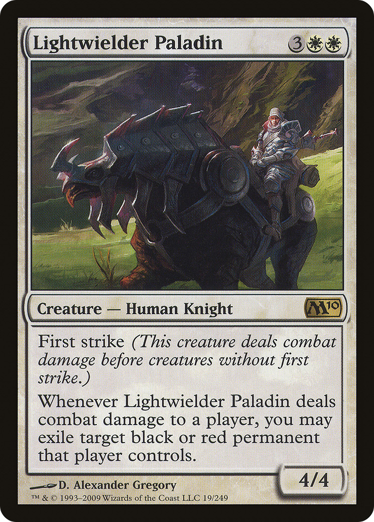 Lightwielder Paladin (M10-019) - Magic 2010