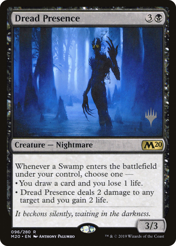 Dread Presence (PPM20-096) - Core Set 2020 Promos Foil