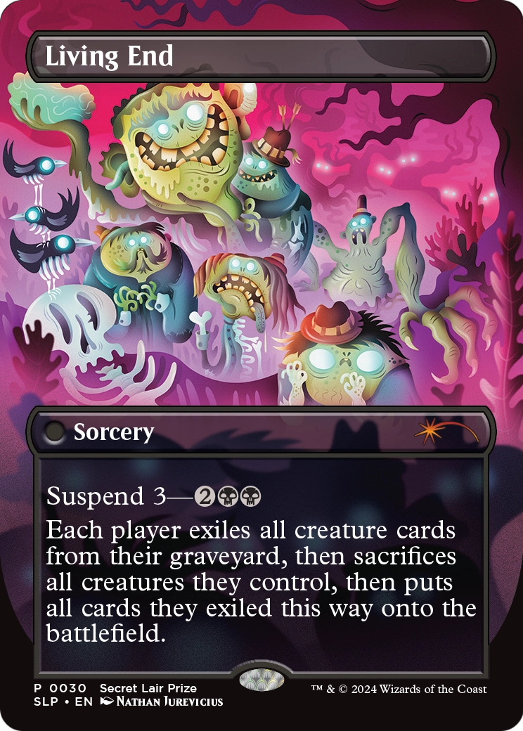Living End (SLP-030) - Secret Lair Showdown (Borderless)