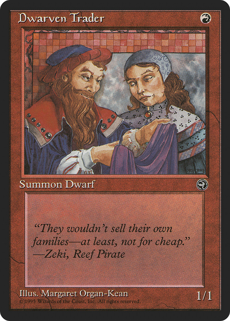 Dwarven Trader [Version 2] (HML-) - Homelands