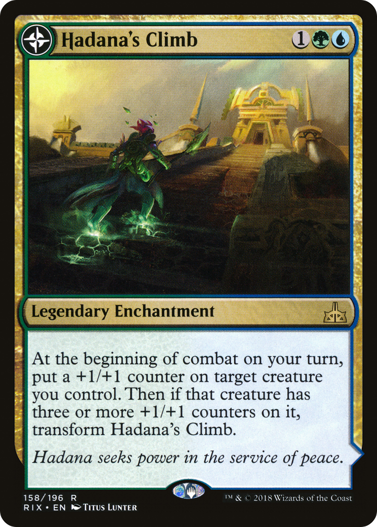 Hadana's Climb (RIX-158) - Rivals of Ixalan: (compasslanddfc)