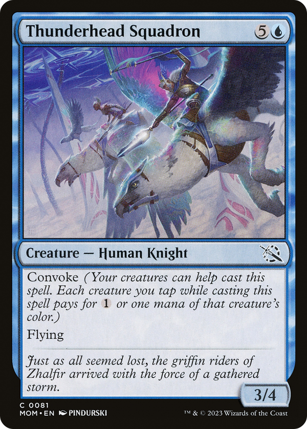 Thunderhead Squadron (MOM-081) - March of the Machine