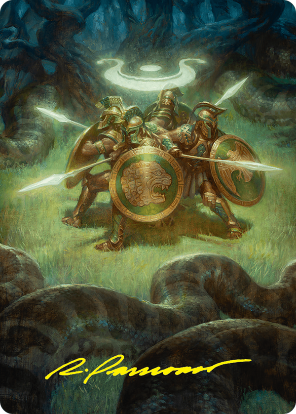 Anthem of Champions // Anthem of Champions (AFDN-047) - Foundations Art Series (Borderless) Foil
