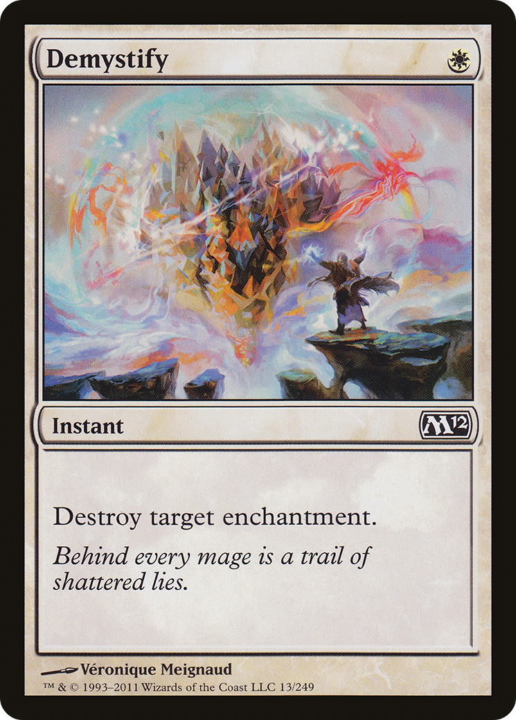 Demystify (M12-013) - Magic 2012 Foil