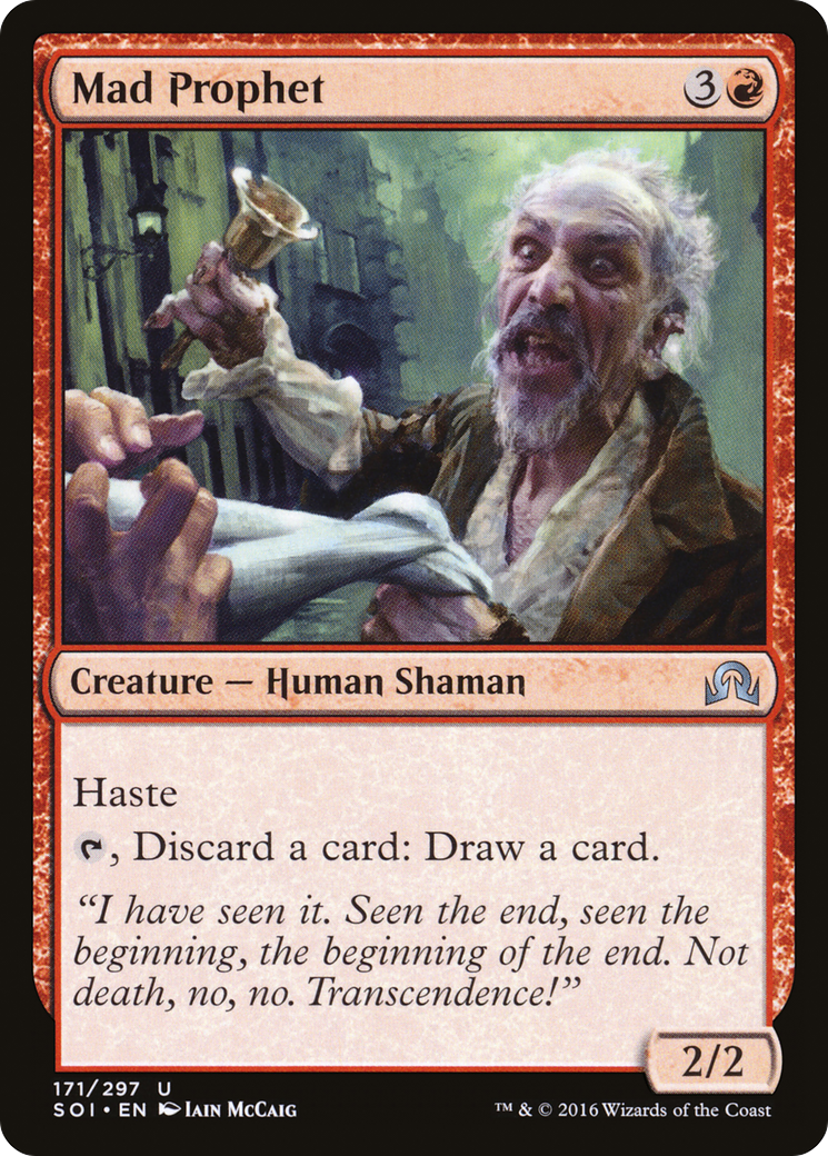 Mad Prophet (SOI-171) - Shadows over Innistrad Foil