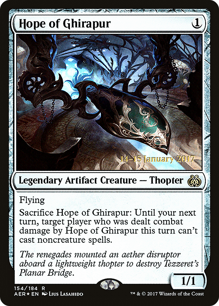 Hope of Ghirapur (PRE-154) - Aether Revolt Promos Foil