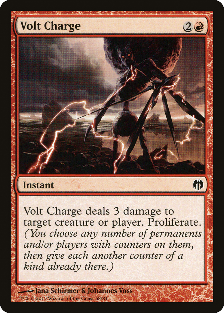Volt Charge (DDL-068) - Duel Decks: Heroes vs. Monsters