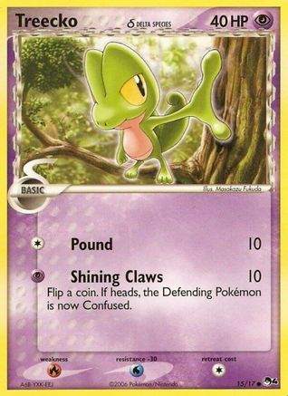 Treecko (Delta Species)  POP Series 4 - Common