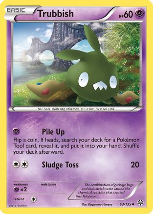 Trubbish (63)  Plasma Storm - Uncommon