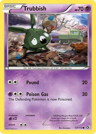 Trubbish 067  Legendary Treasures - Common