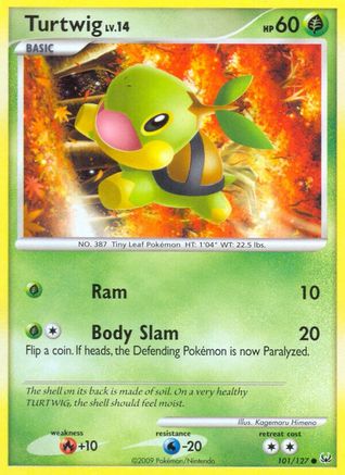 Turtwig 101  Platinum - Common