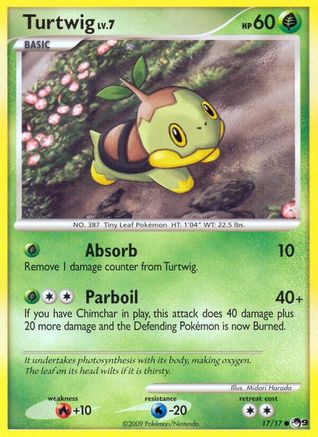 Turtwig 017  POP Series 9 - Common