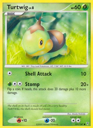 Turtwig  - Reverse Holofoil Supreme Victors - Common