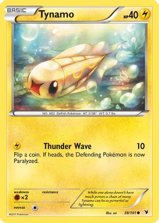 Tynamo (38)/101  - Reverse Holofoil Noble Victories - Common