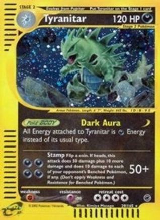 Tyranitar (29)  - Holofoil Expedition - Holo Rare