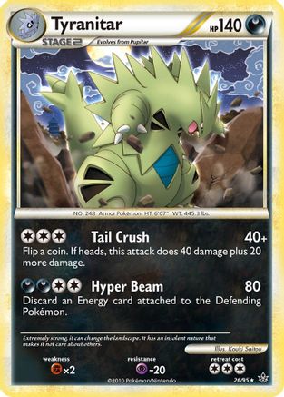 Tyranitar  Unleashed - Rare