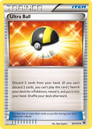 Ultra Ball 090  Plasma Blast - Uncommon