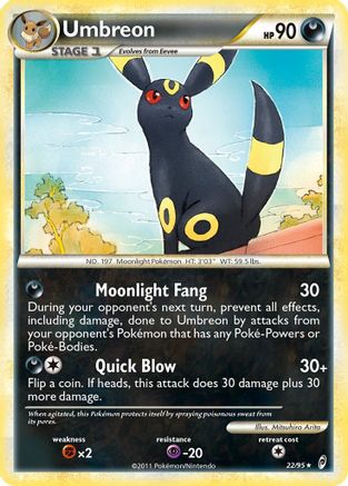 Umbreon  - Holofoil Call of Legends - Holo Rare