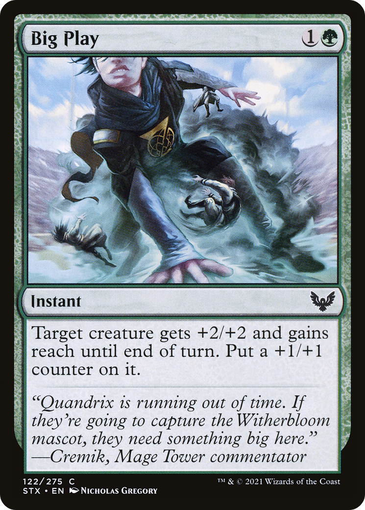Big Play (STX-122) - Strixhaven: School of Mages Foil