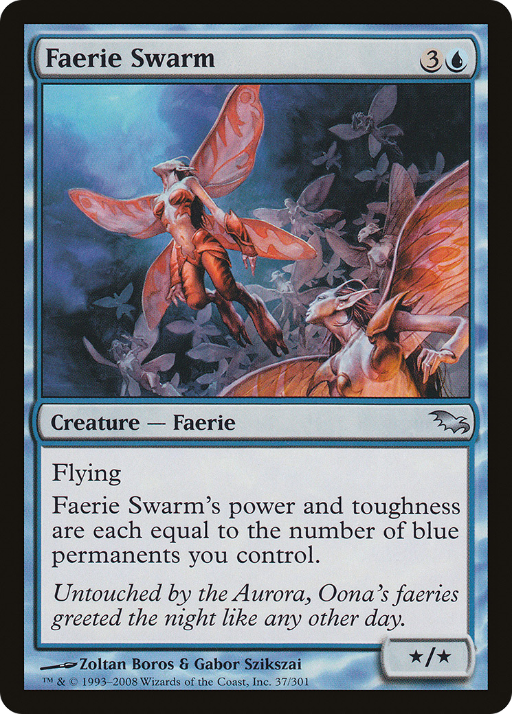 Faerie Swarm (SHM-037) - Shadowmoor