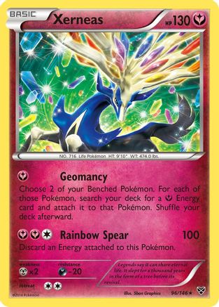 Xerneas 096  XY Base Set - Rare