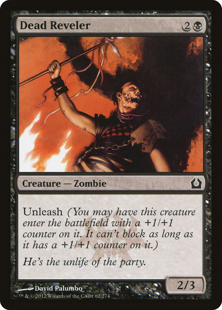 Dead Reveler (RTR-062) - Return to Ravnica Foil
