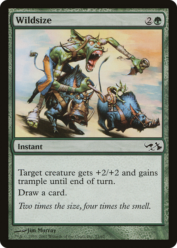 Wildsize (EVG-023) - Duel Decks: Elves vs. Goblins Foil