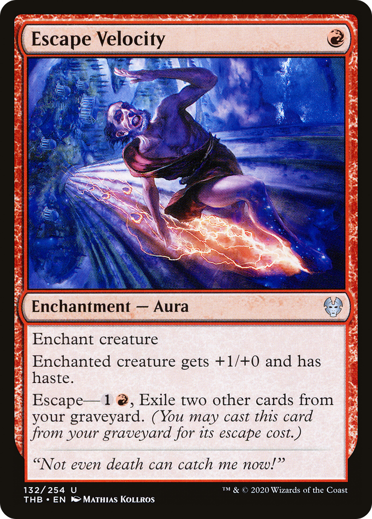 Escape Velocity (THB-132) - Theros Beyond Death Foil