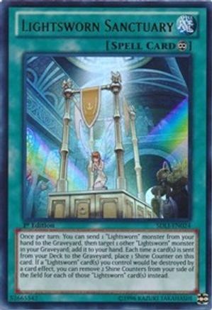 Lightsworn Sanctuary (SDLI-EN024) - Structure Deck: Realm of Light 1st Edition