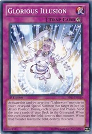 Glorious Illusion (SDLI-EN030) - Structure Deck: Realm of Light 1st Edition
