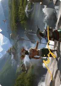 Glimpse the Core // Glimpse the Core (ALCI-025) - The Lost Caverns of Ixalan Art Series (Borderless) Foil