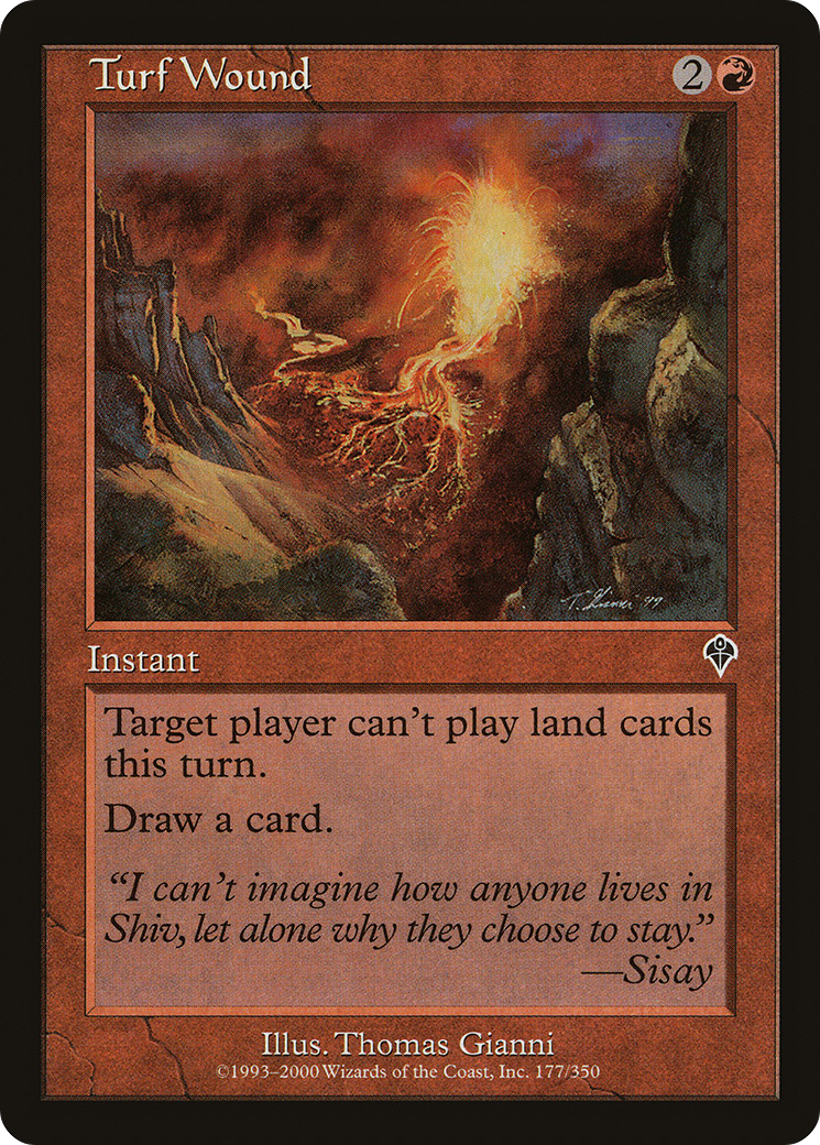 Turf Wound (INV-177) - Invasion