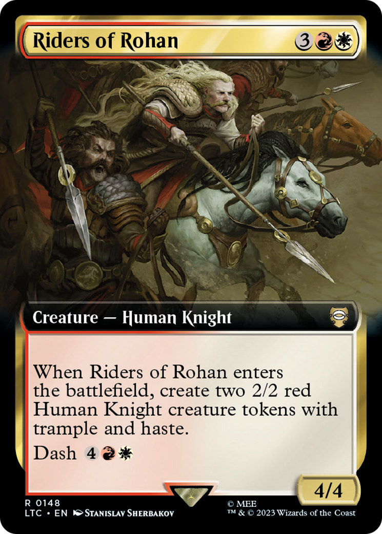Riders of Rohan (Extended Art) (LTC-148) - Tales of Middle-earth Commander: (Extended Art)