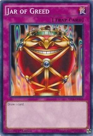 Jar of Greed (YS14-EN038) - Super Starter: Space-Time Showdown 1st Edition