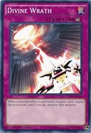 Divine Wrath (YS14-ENA15) - Super Starter: Space-Time Showdown Power-Up Pack 1st Edition