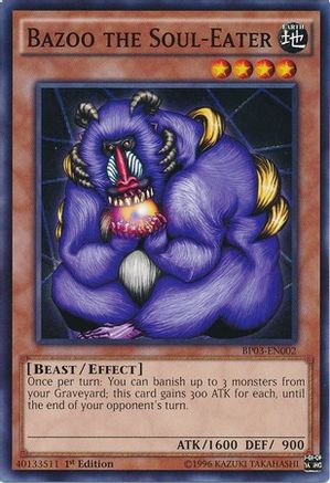 Bazoo the Soul-Eater (BP03-EN002) - Battle Pack 3: Monster League 1st Edition