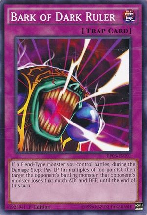 Bark of Dark Ruler (BP03-EN191) - Battle Pack 3: Monster League 1st Edition