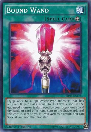 Bound Wand (BP03-EN175) - Battle Pack 3: Monster League 1st Edition