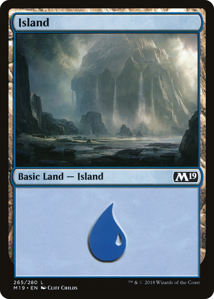Island (265) (M19-265) - Core Set 2019