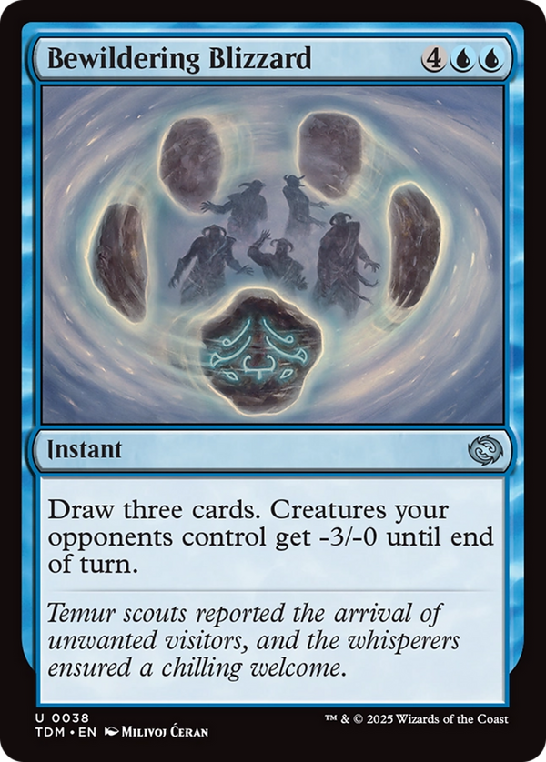 Bewildering Blizzard (TDM-038) - Tarkir: Dragonstorm