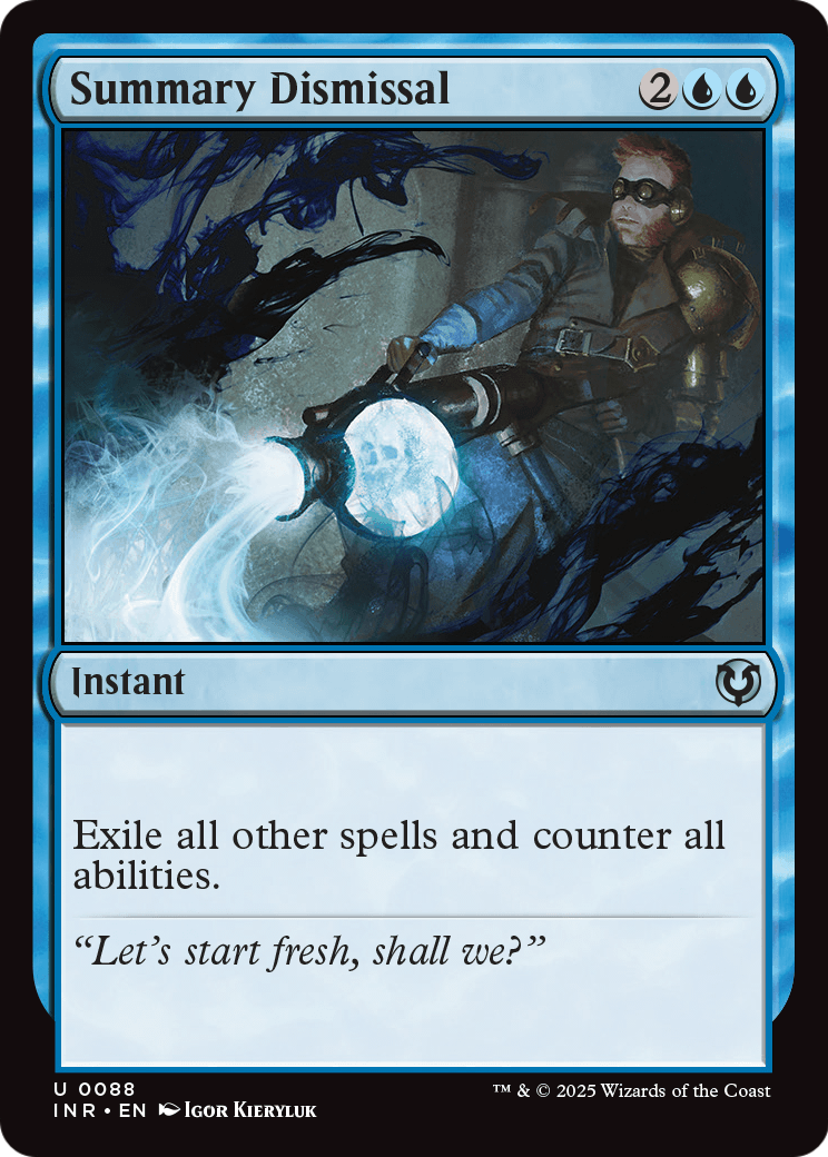 Summary Dismissal (INR-088) - Innistrad Remastered