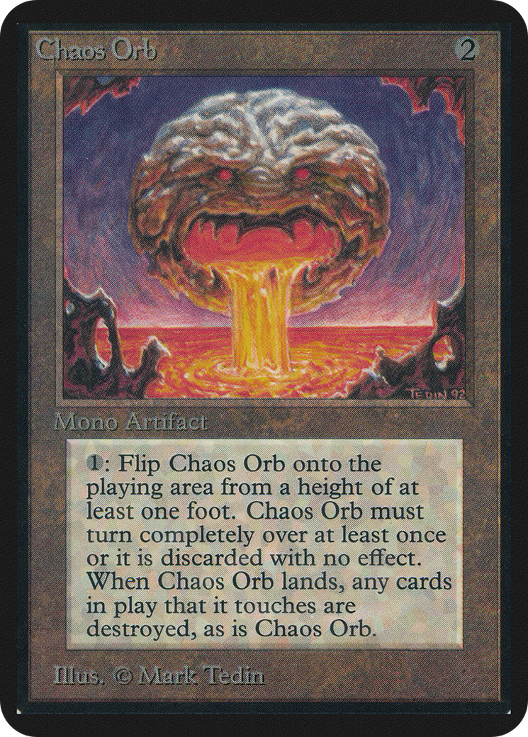 Chaos Orb (LEA-) - Limited Edition Alpha