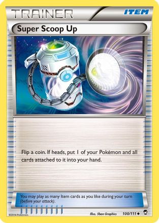 Super Scoop Up 100  XY  Furious Fists - Uncommon