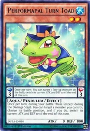 Performapal Turn Toad (DUEA-EN010) - Duelist Alliance Unlimited