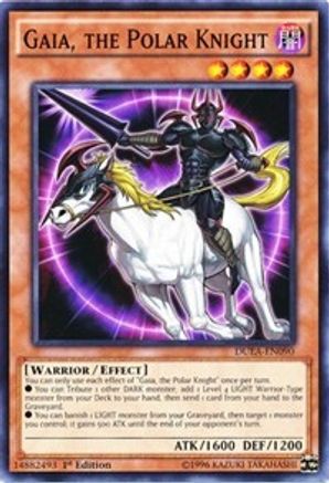 Gaia, the Polar Knight (DUEA-EN090) - Duelist Alliance 1st Edition