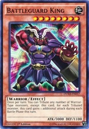 Battleguard King (DUEA-EN017) - Duelist Alliance 1st Edition