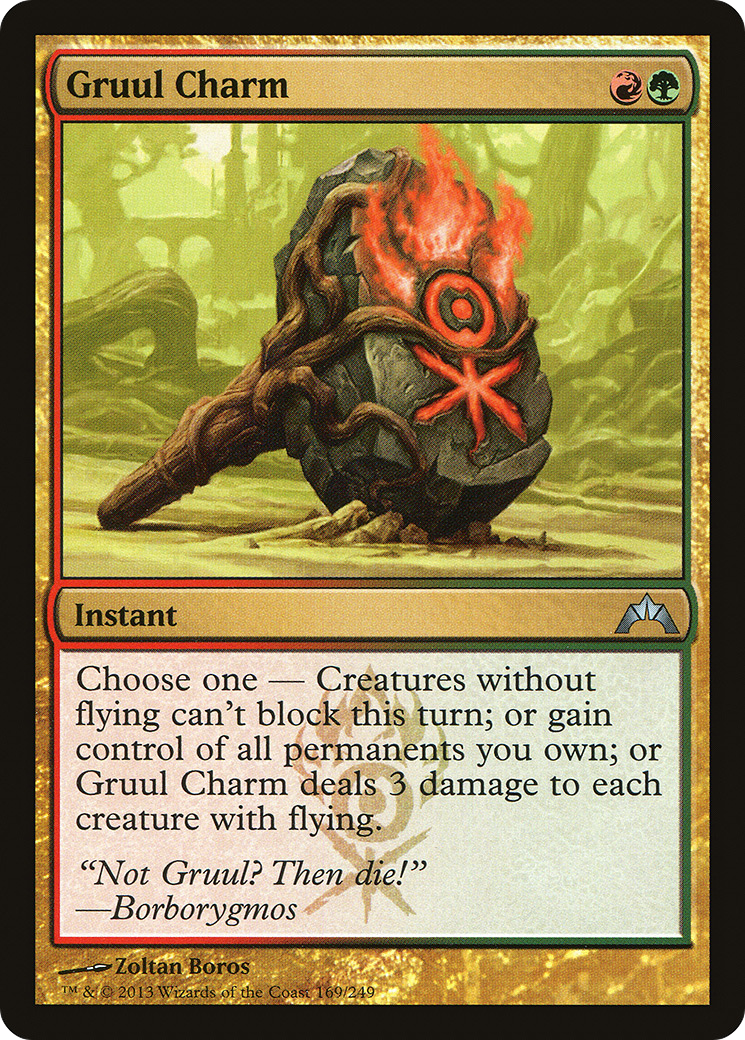 Gruul Charm (GTC-169) - Gatecrash Foil